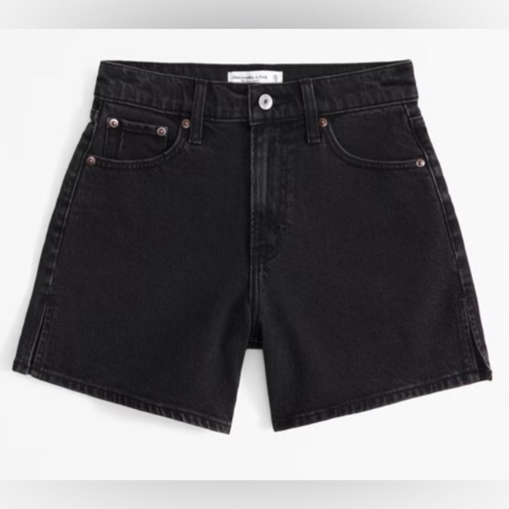 Abercrombie & Fitch Black Jean Shorts